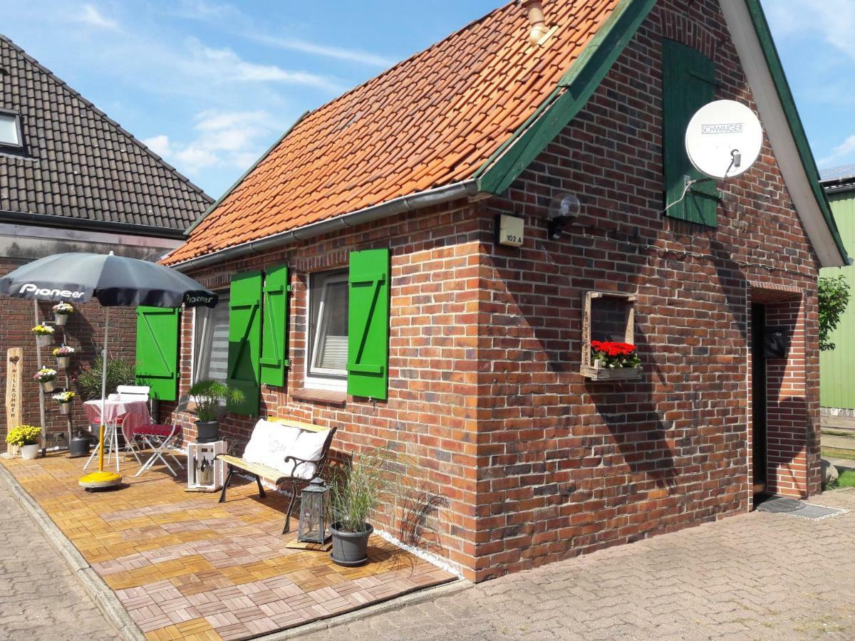 Gemütliches Häuschen im Alten Land Jork Exterior foto
